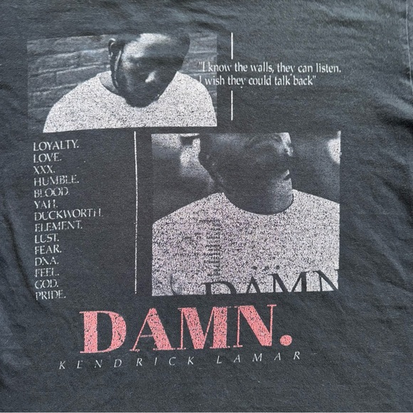 Kendrick Lamar Small Damn Graphic Tee - Picture 3 of 7